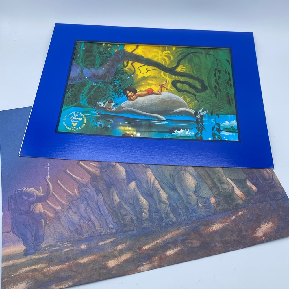 The Jungle Book Disney Lithograph 11x14 Print